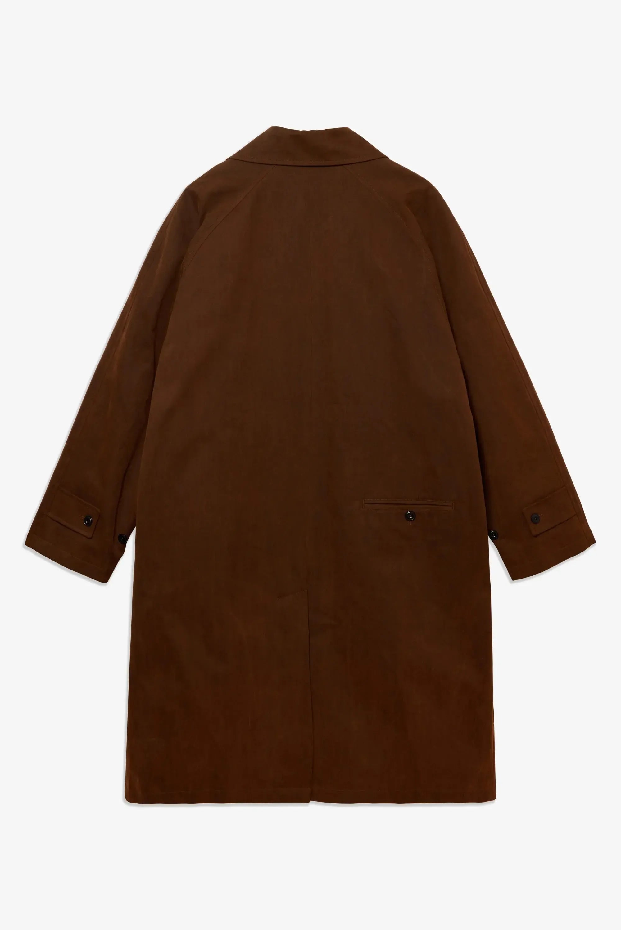 Westminster Overcoat Double Dyed Canvas - Dark Brown-Sage Nation-W2 Store