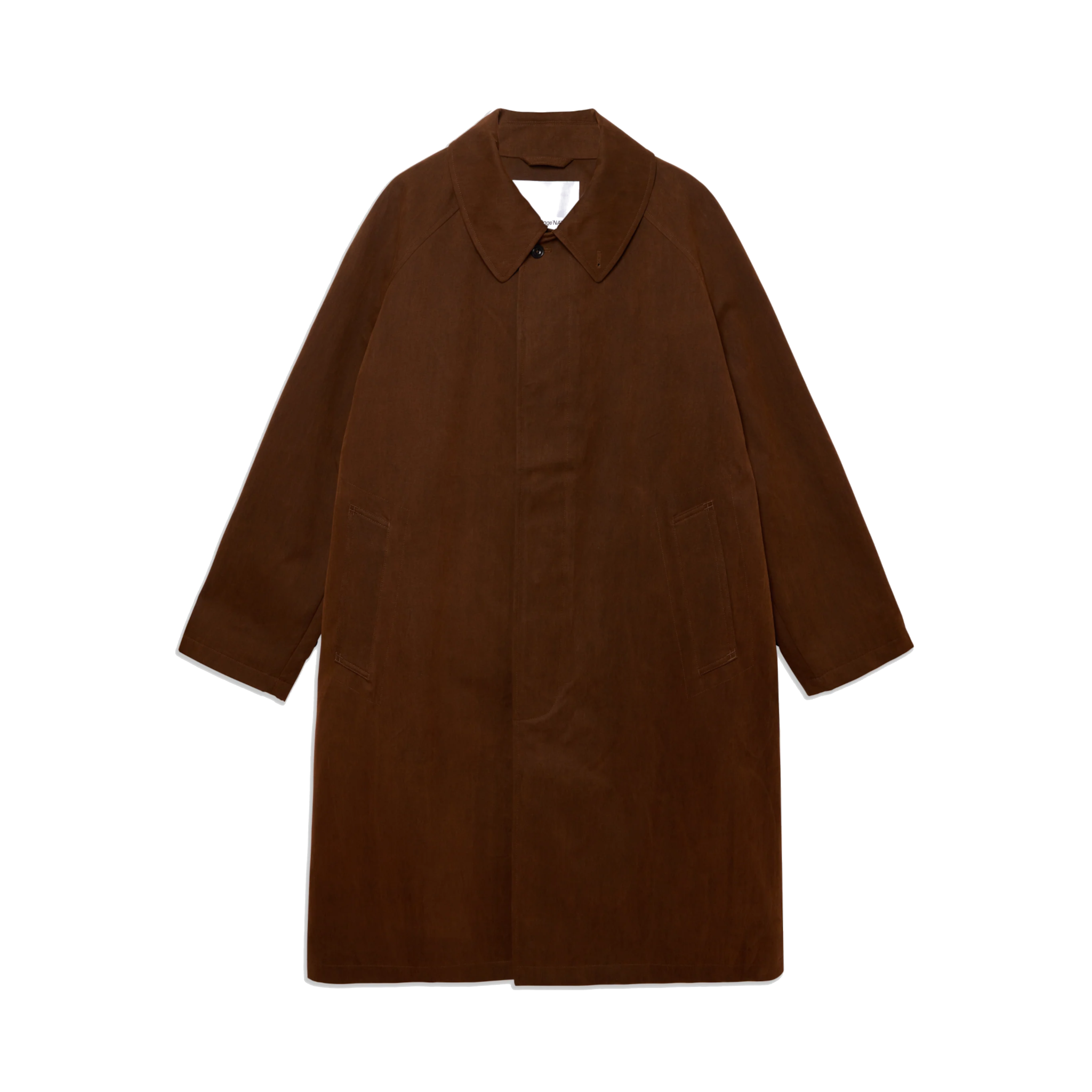 Westminster Overcoat Double Dyed Canvas - Dark Brown-Sage Nation-W2 Store
