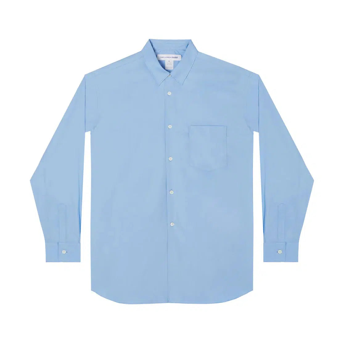 Wide Fit Shirt - Blue-Comme des Garçons Shirt Forever-W2 Store