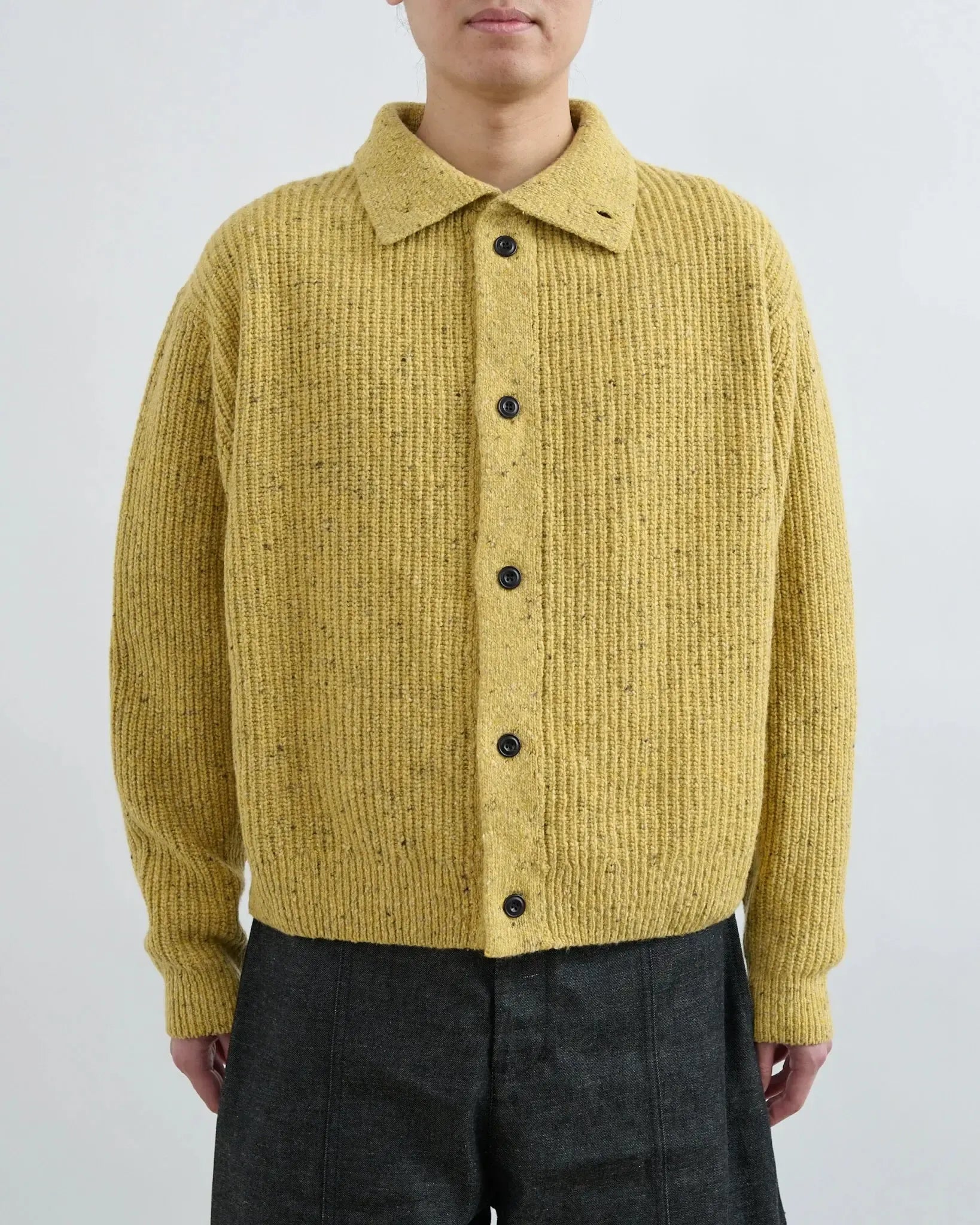 Wiral Cardigan - Speckled Mustard-Sage Nation-W2 Store
