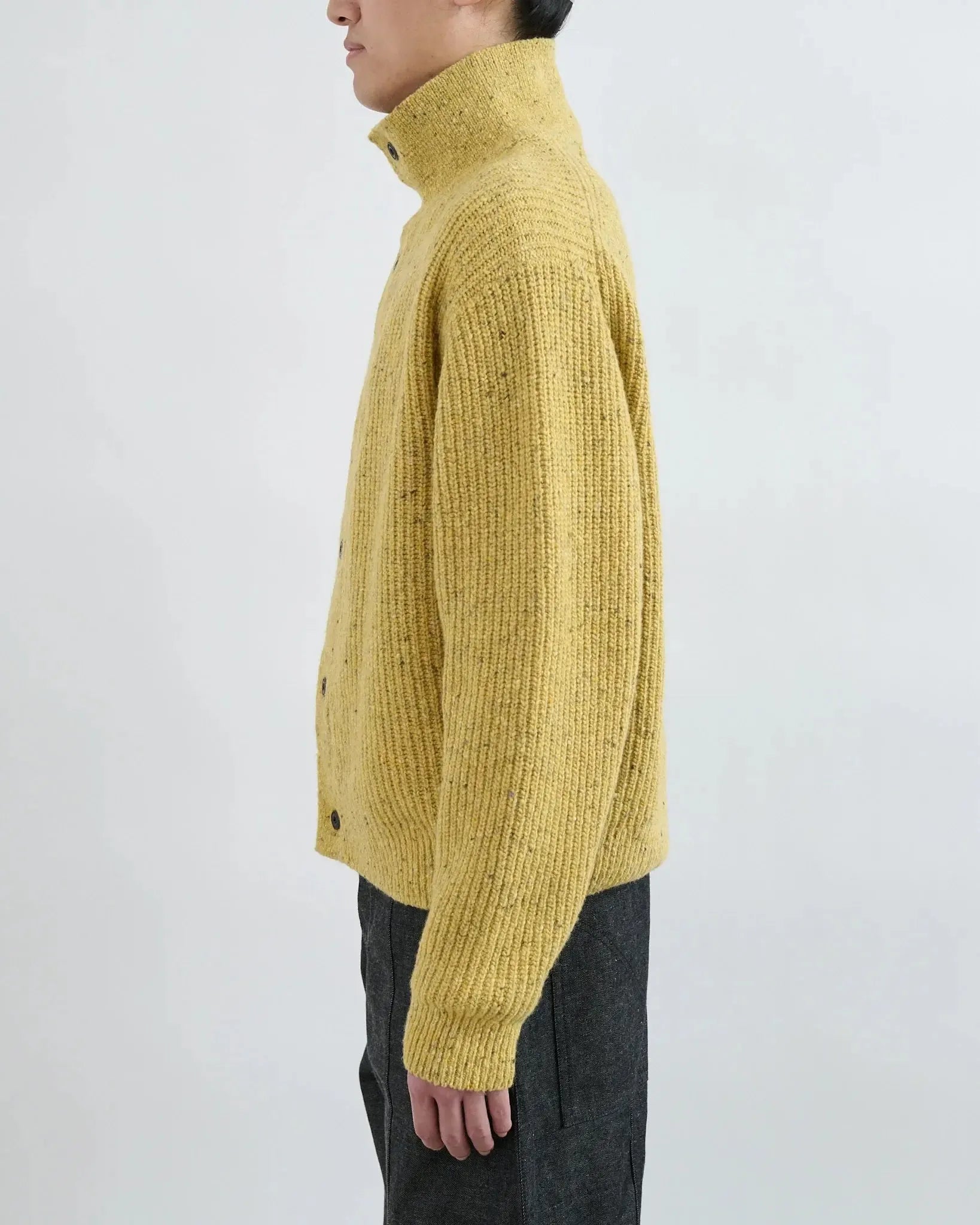 Wiral Cardigan - Speckled Mustard-Sage Nation-W2 Store