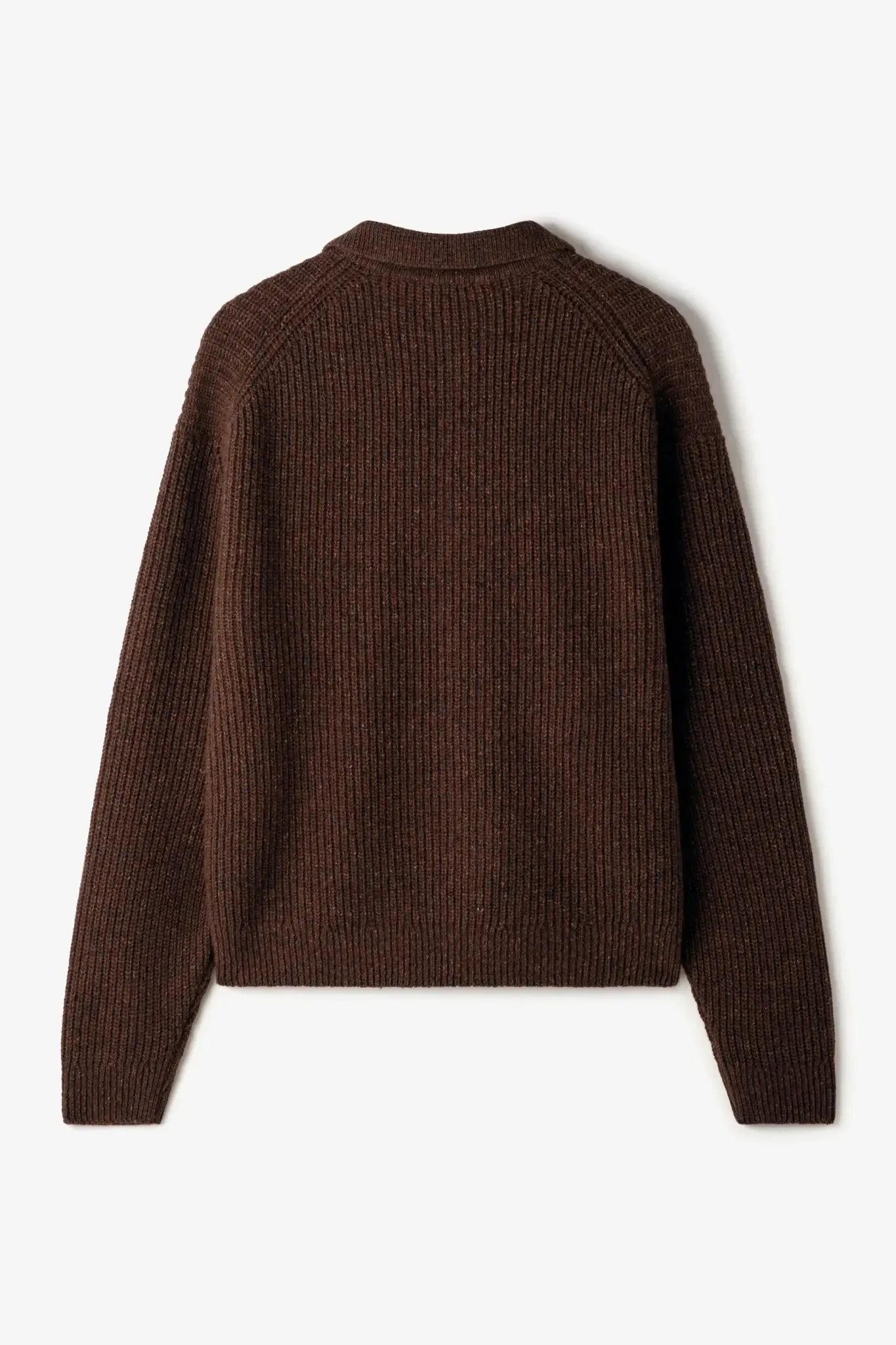 Wool Polo - Speckled Rust-Sage Nation-W2 Store