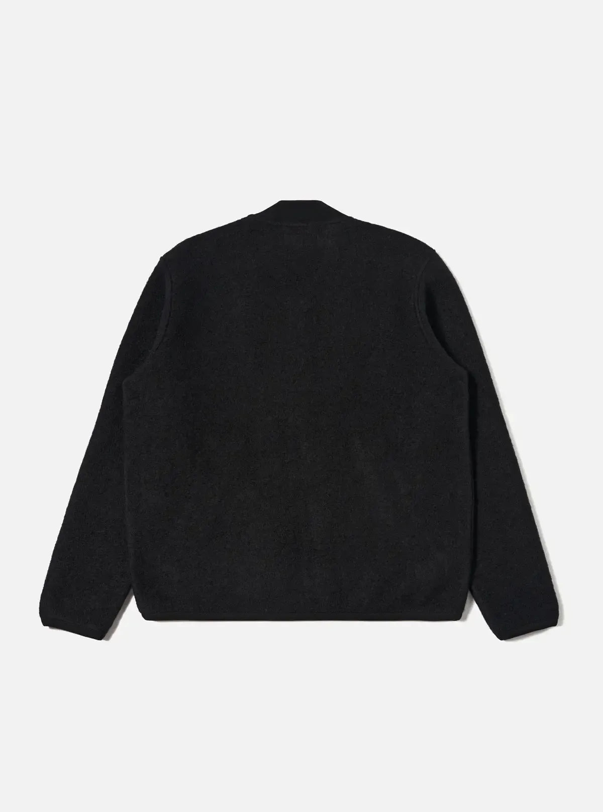 Zip Bomber Wool Fleece - Black-Universal Works-W2 Store