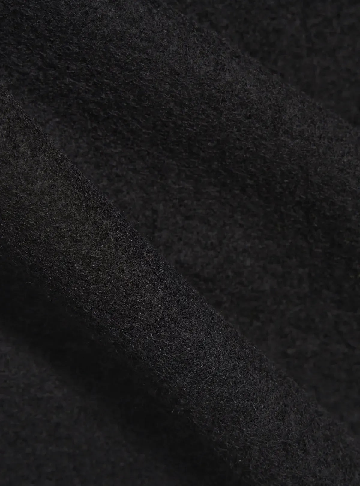 Zip Bomber Wool Fleece - Black-Universal Works-W2 Store