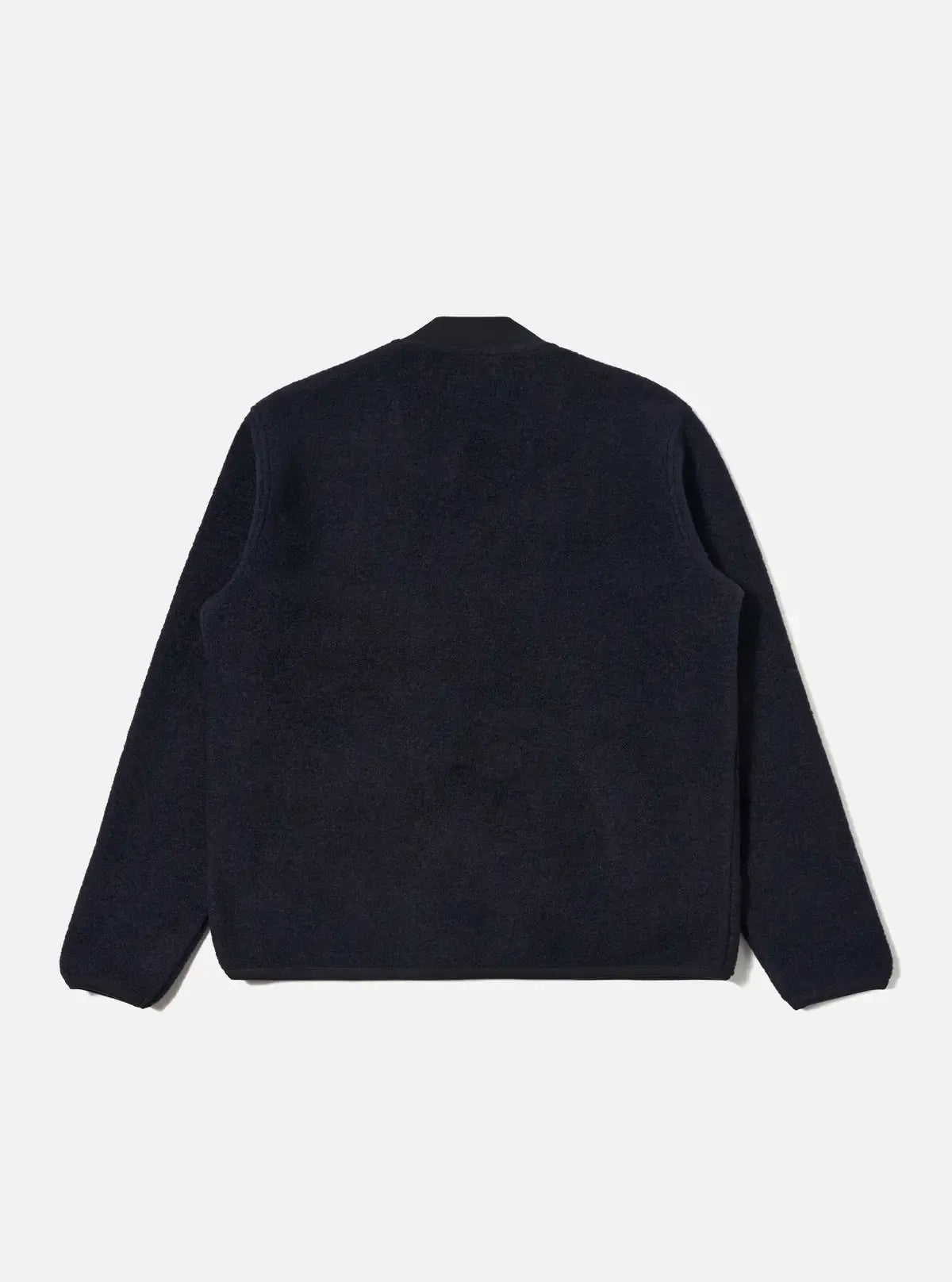 Zip Bomber Wool Fleece - Navy-Universal Works-W2 Store