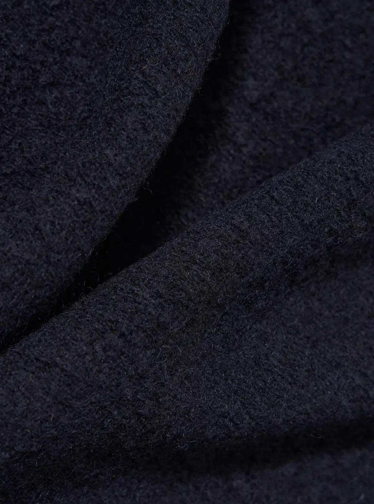 Zip Bomber Wool Fleece - Navy-Universal Works-W2 Store