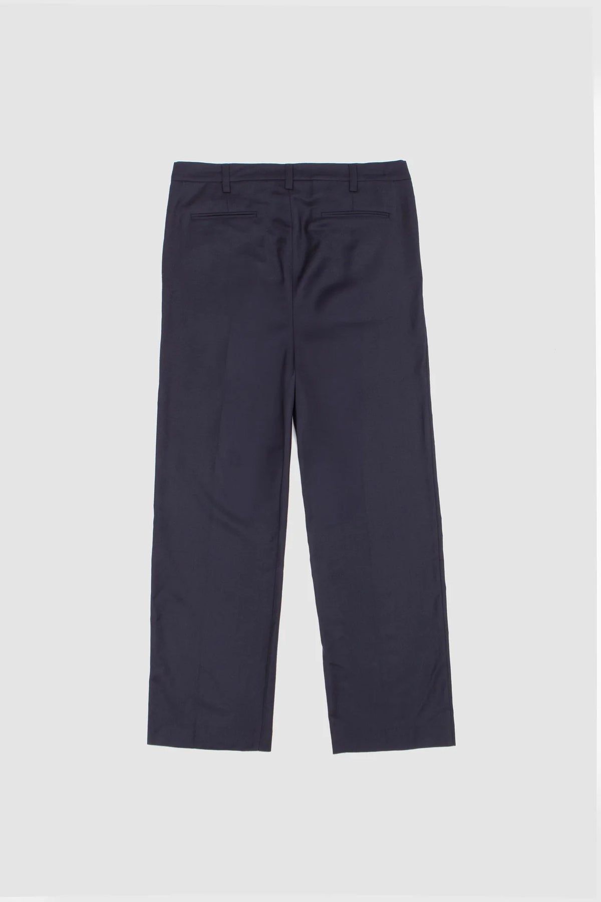 Dress Trousers Wool Flannel - Midnight