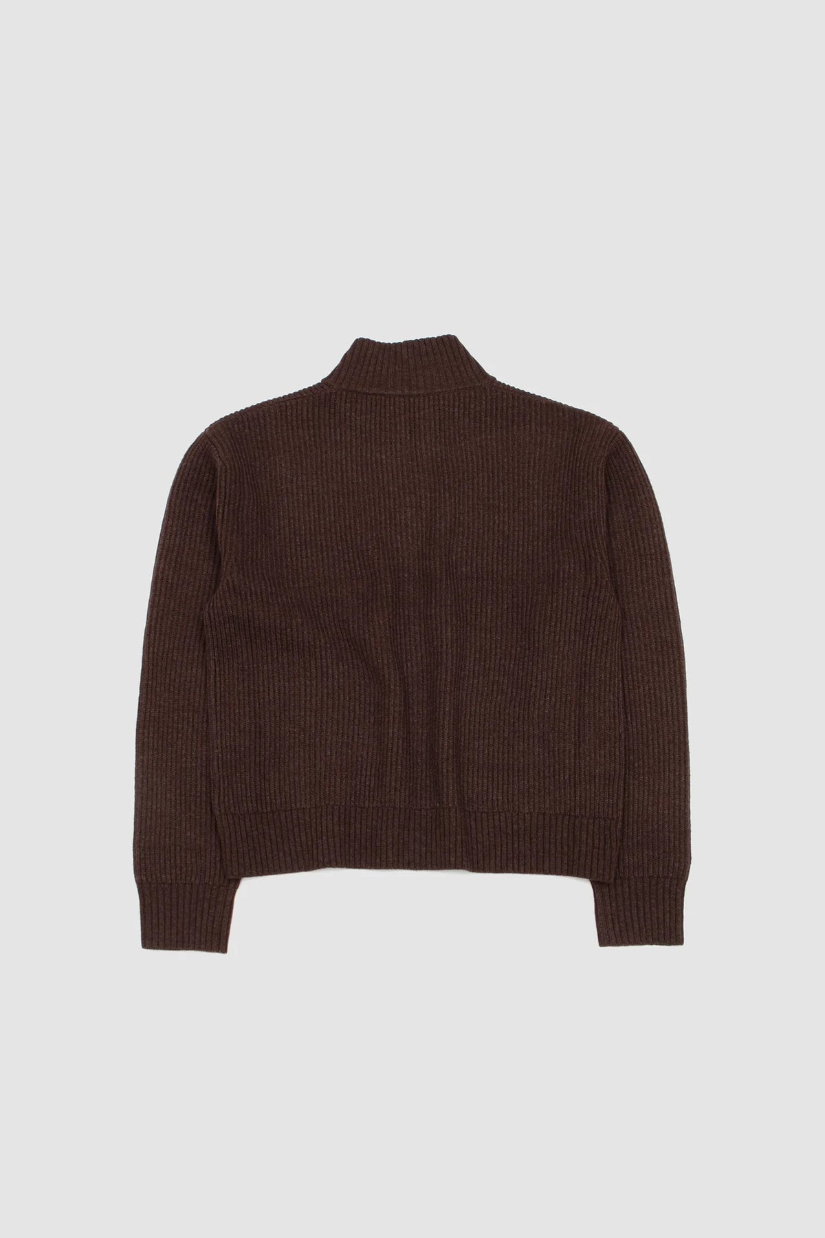 Shrunk Full Zip Drained - Bistre