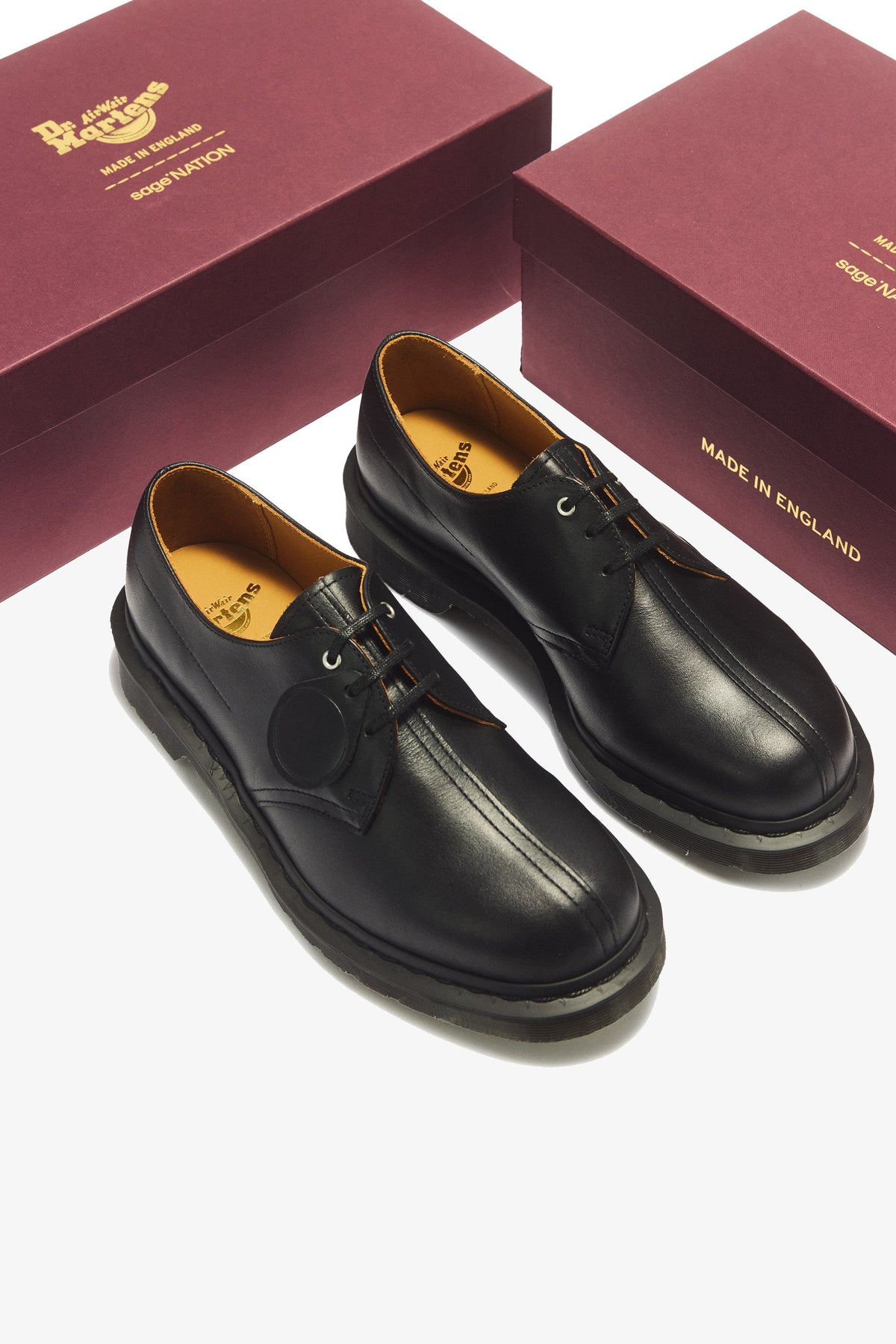 Sage Nation x Dr Martens 1461 - Black