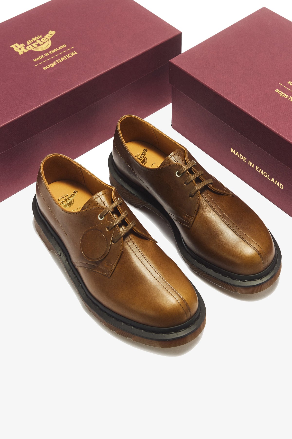 Sage Nation x Dr Martens 1461 - Clove