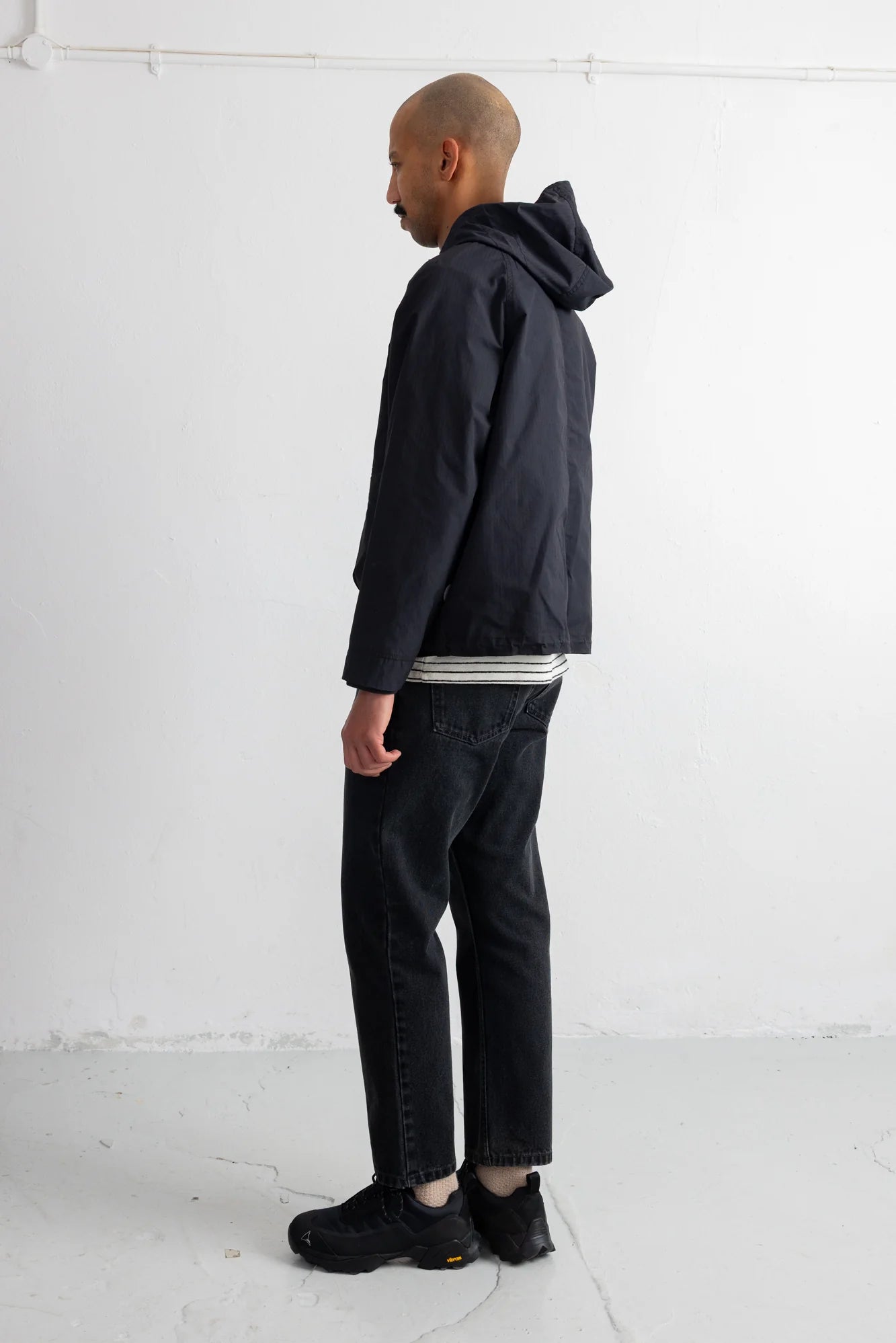 Lunar Anorak - Soft Black Ripstop
