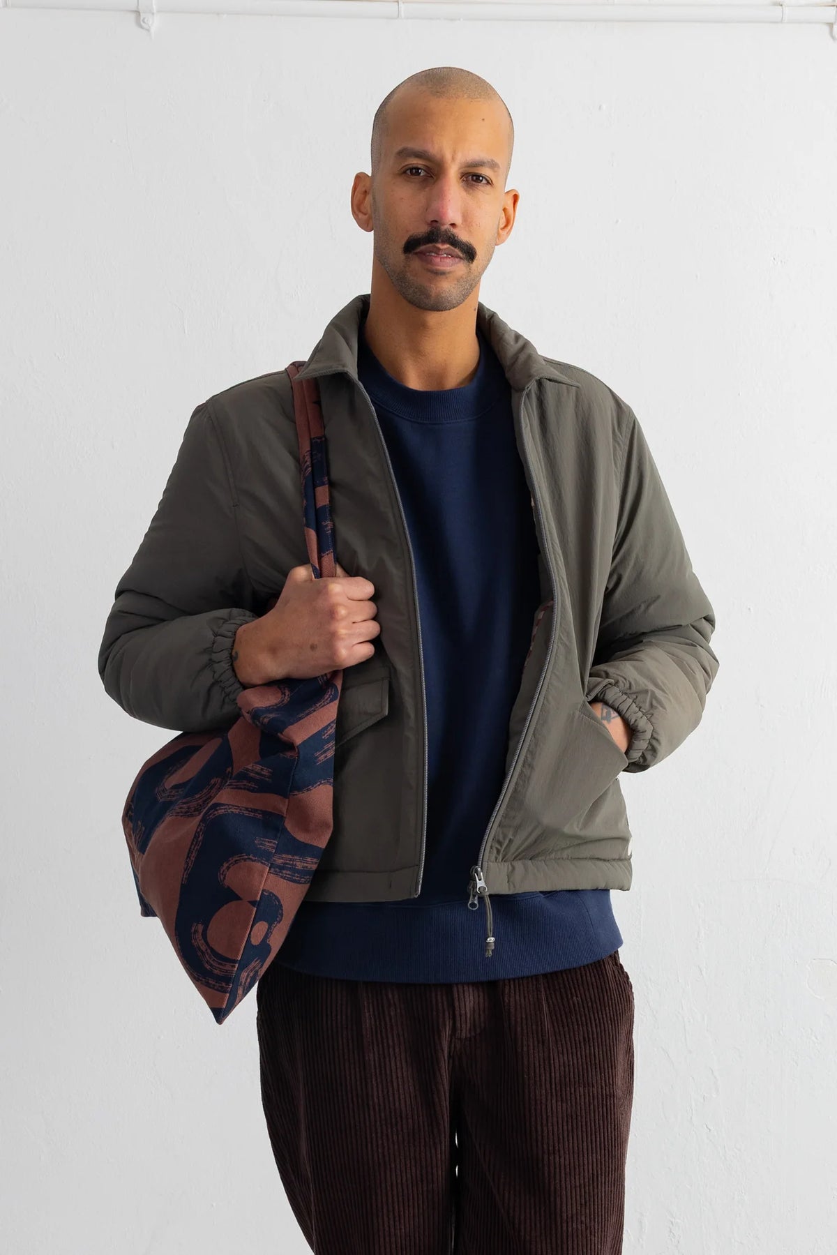 Wadded Bomber - Dark Olive