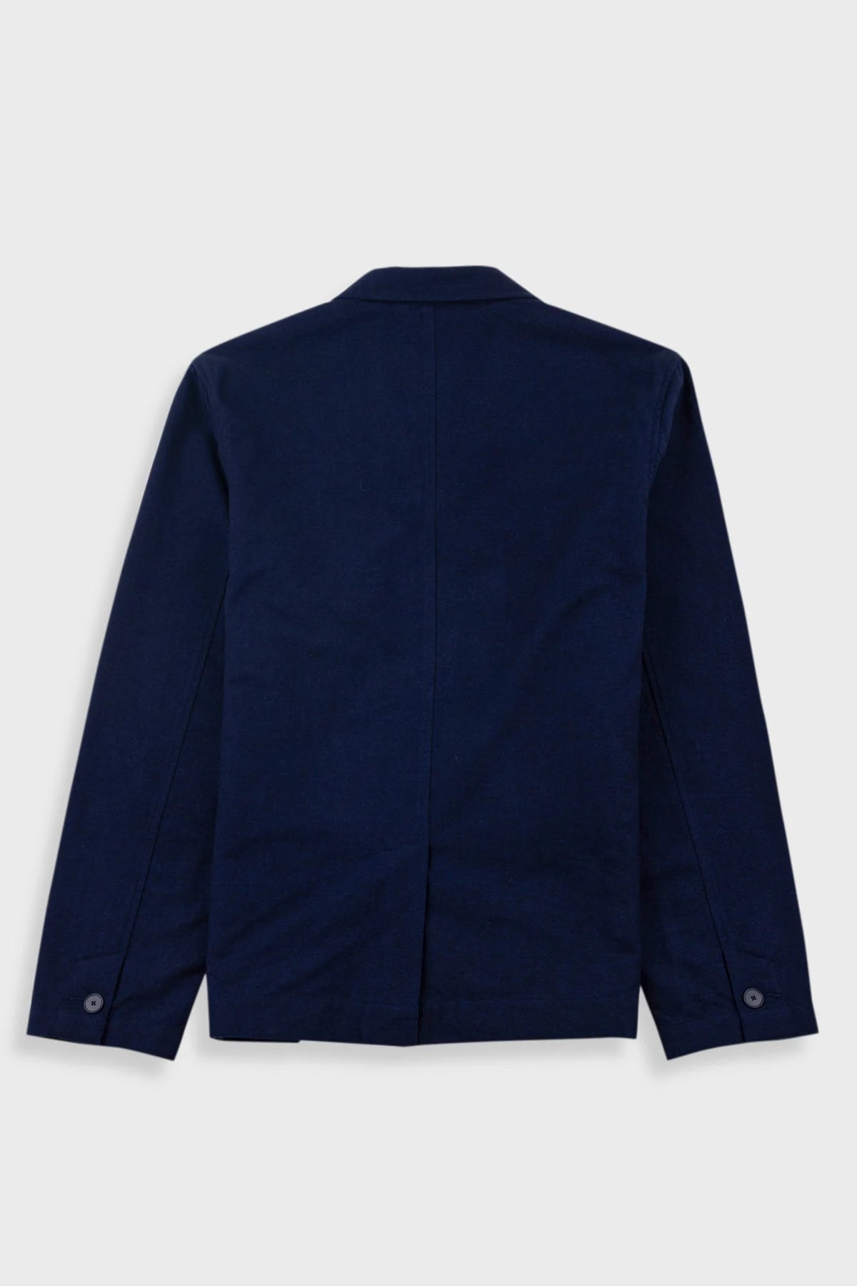 Wide Fit Blazer - Navy Lightweight Moleskin